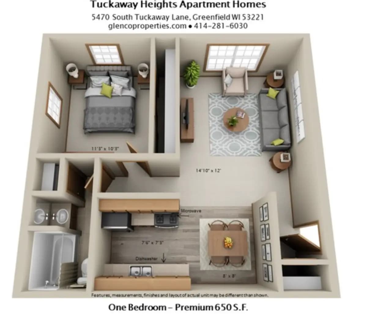 Tuckaway Heights Apartments - Apartment - 5