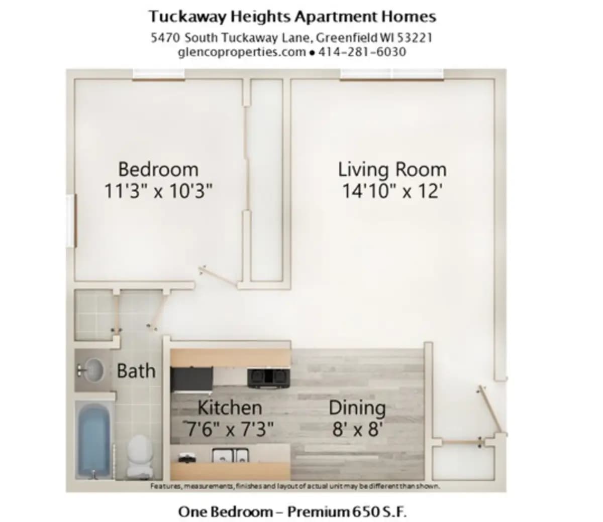 Tuckaway Heights Apartments - Apartment - 6