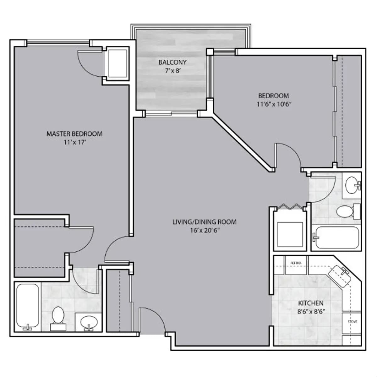 The Edgerton Apartments - Apartment - 4