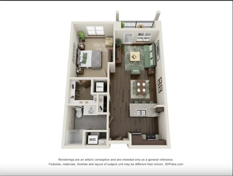 Milwaukee apartments for rent - image - unit A.PNG