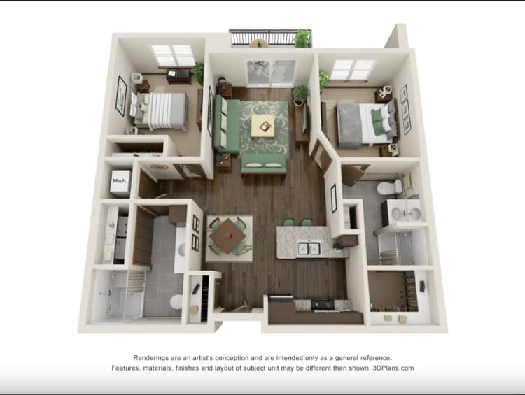 Milwaukee apartments for rent - image - unit b.PNG