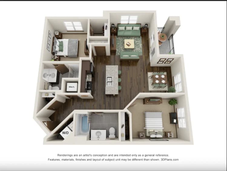 Milwaukee apartments for rent - image - unit c.PNG