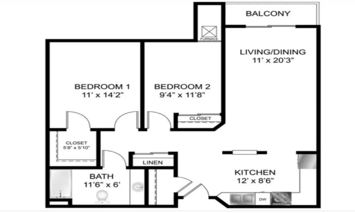 prairie ridge senior apartment - Apartment - 3