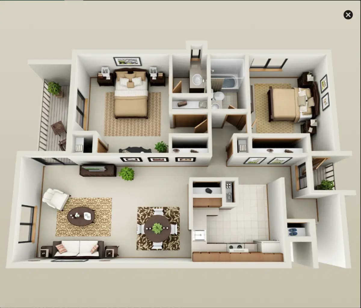 American Colony Apartments - Apartment - 5
