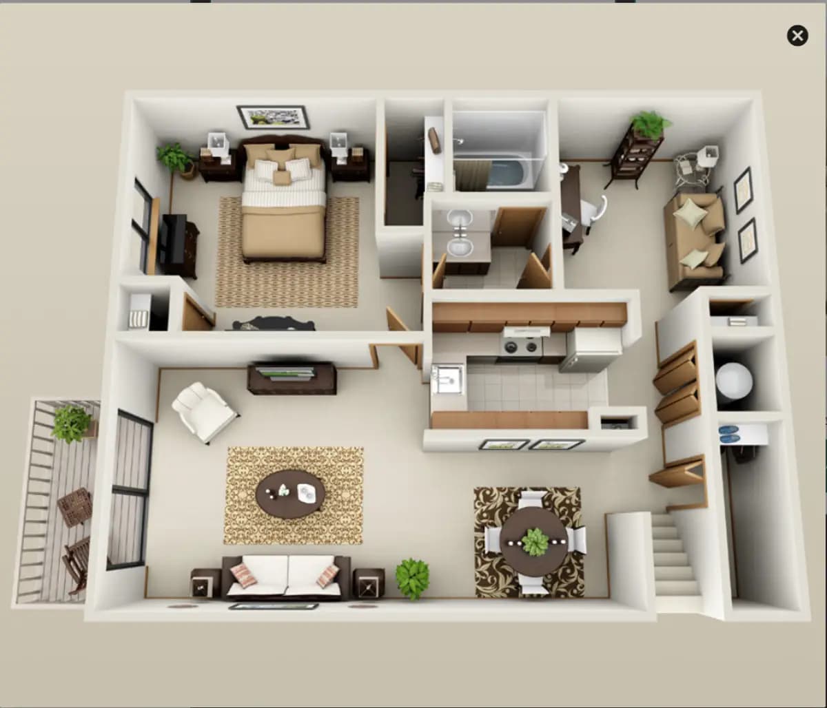 American Colony Apartments - Apartment - 4
