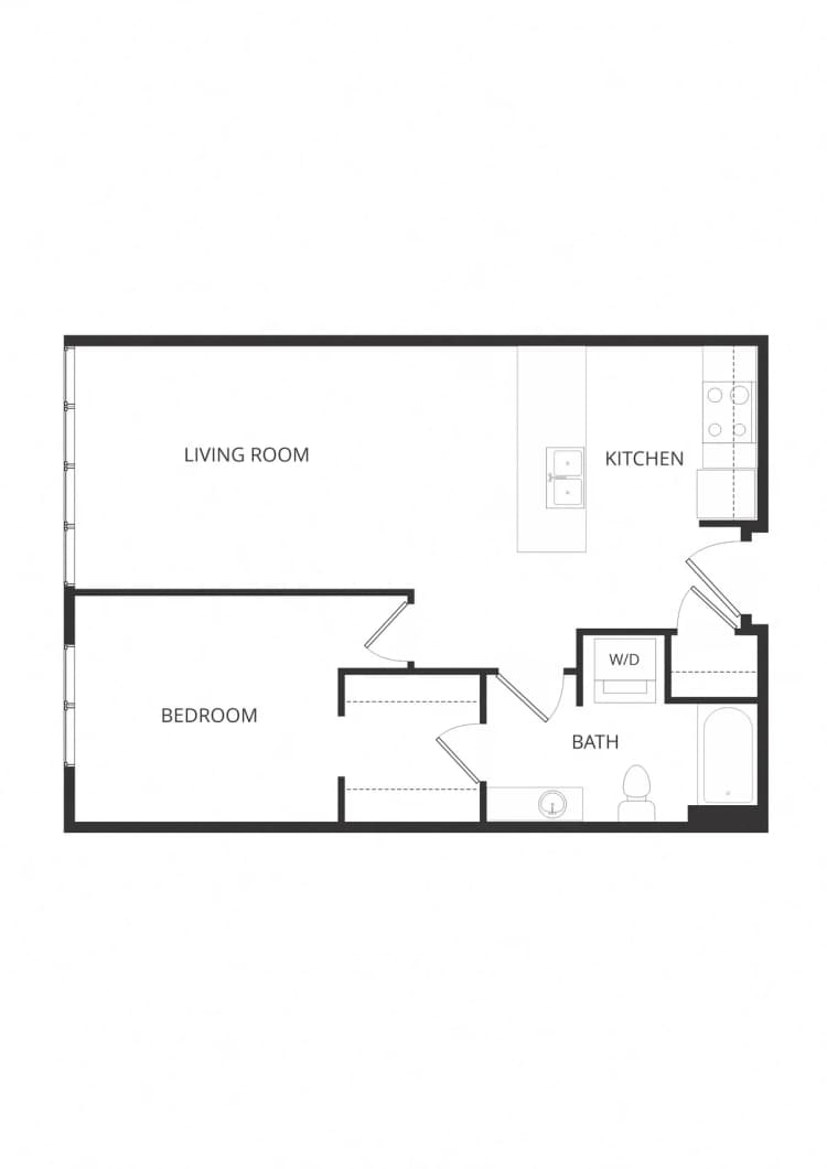 Milwaukee apartments for rent - image - Frederick 1E 1x1