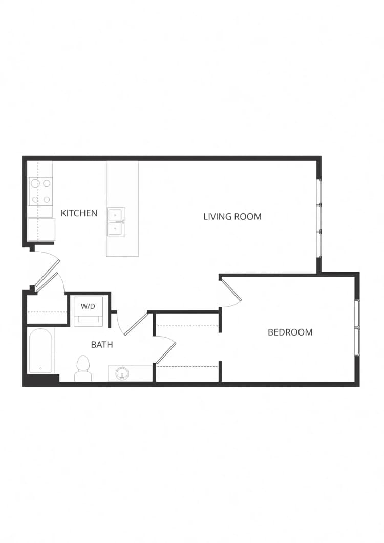Milwaukee apartments for rent - image - Frederick 1L 1x1