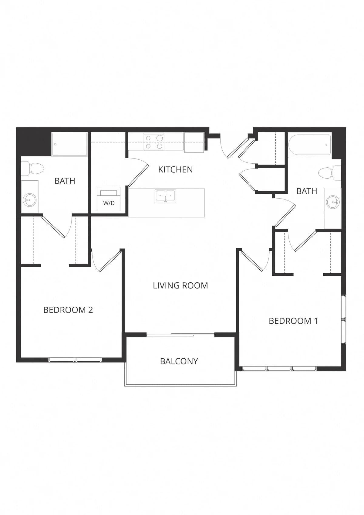 Milwaukee apartments for rent - image - Frederick 2F 2x2