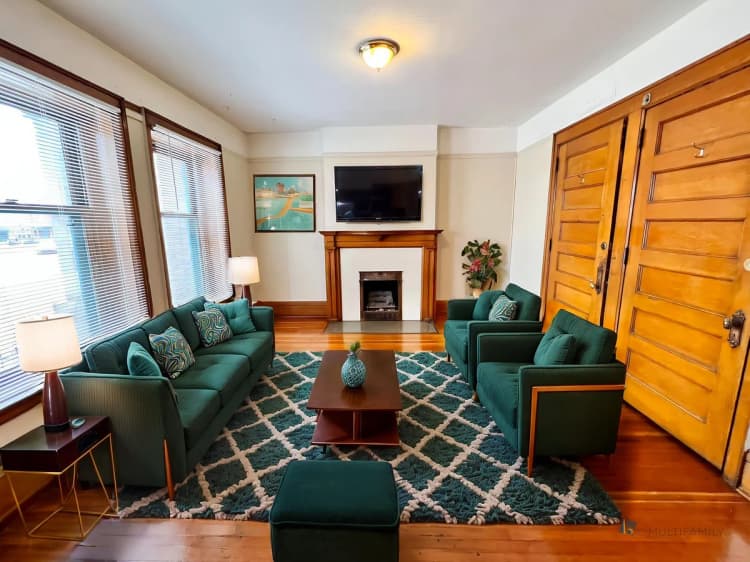 Milwaukee apartments for rent - image - IMG_1084 - Living Room - Mid-Century Modern - 8